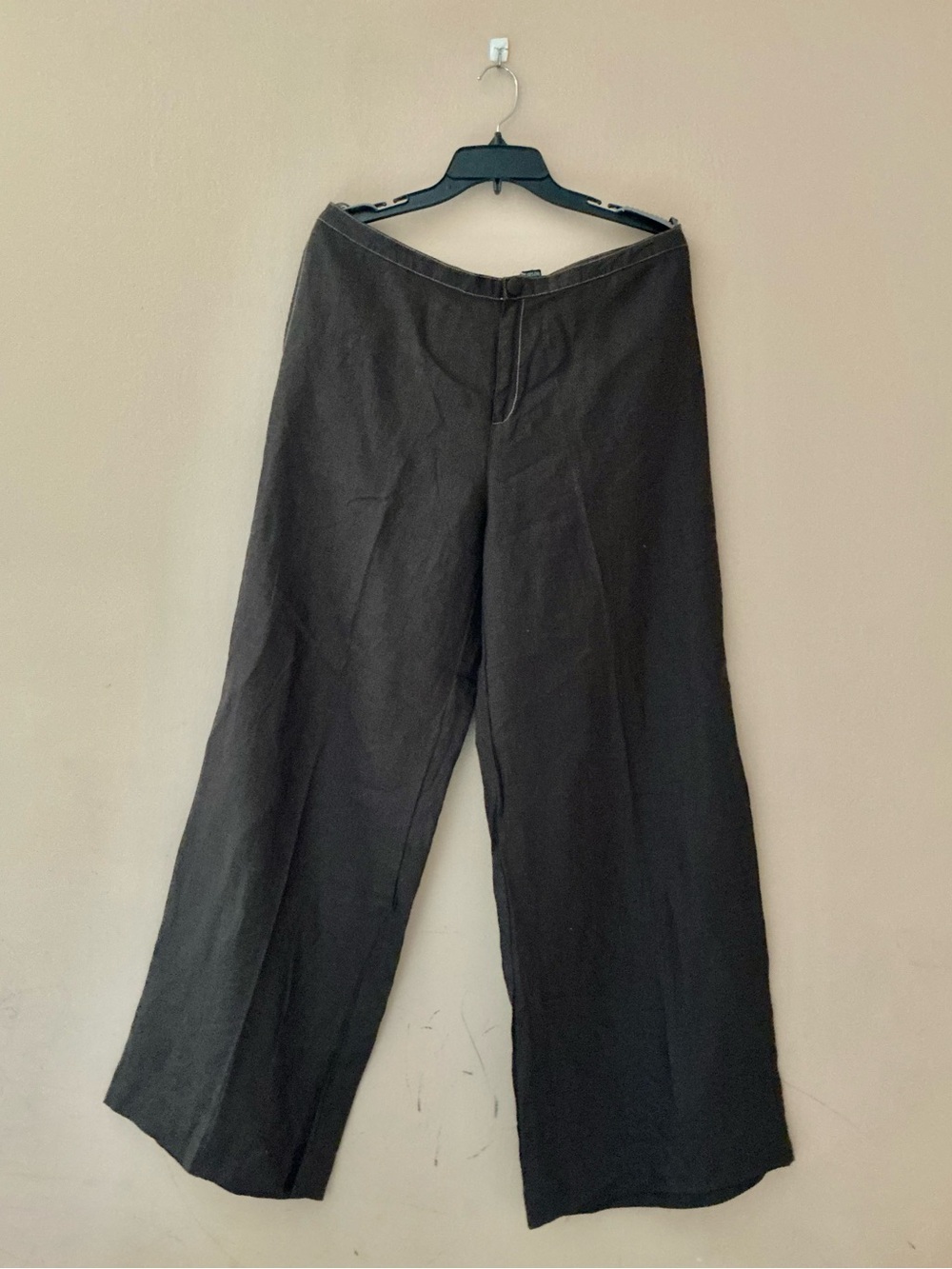 Autograph 100% linen Brown Linen-Blend Pants